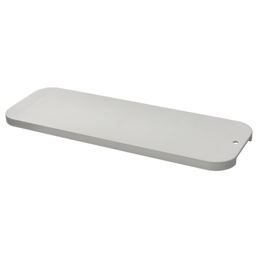 LILLHAVET Chopping board - light grey 48x17 cm (18 ¾x6 ½ ")
