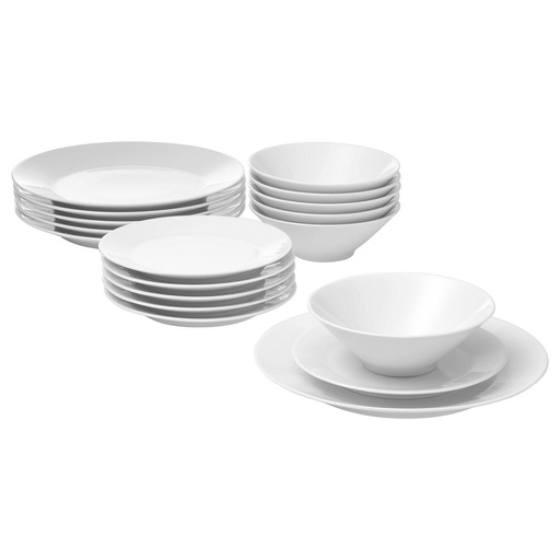 IKEA 365+ 18-piece service - white